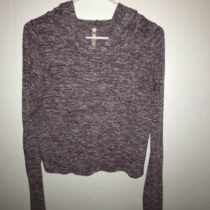 super comfy purple hoodie